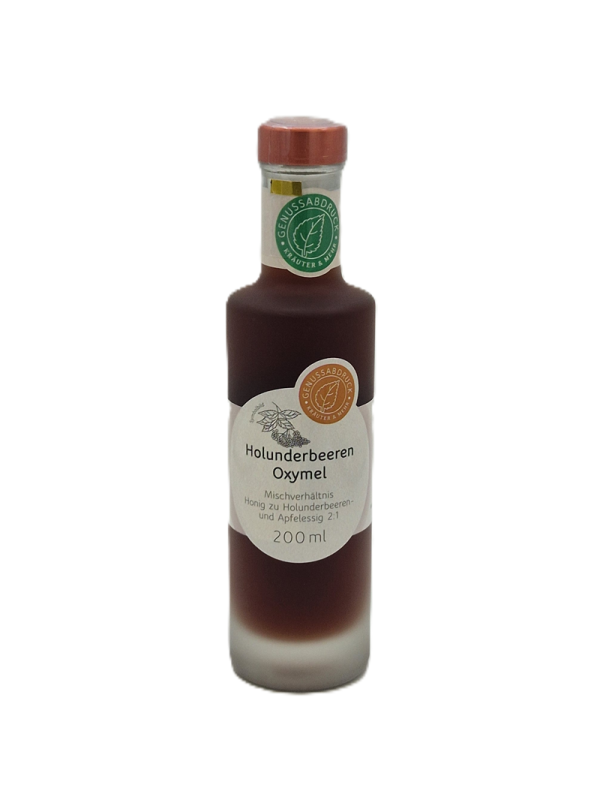 Holunderbeeren Oxymel